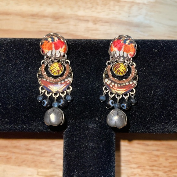 Vintage Ayala Bar dangle earrings - Picture 1 of 4